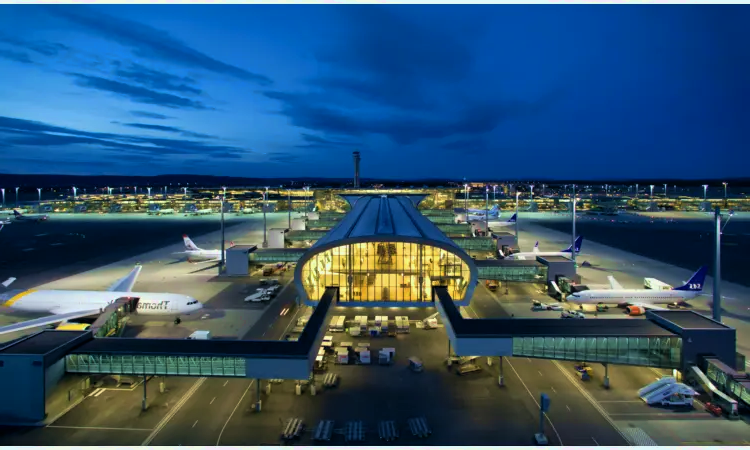 Lotnisko Gardermoen w Oslo