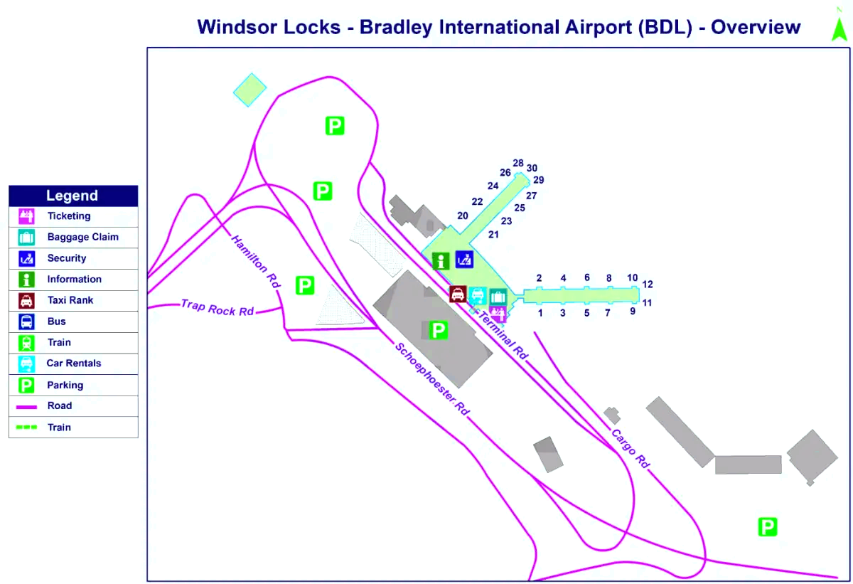 Międzynarodowy port lotniczy Bradley