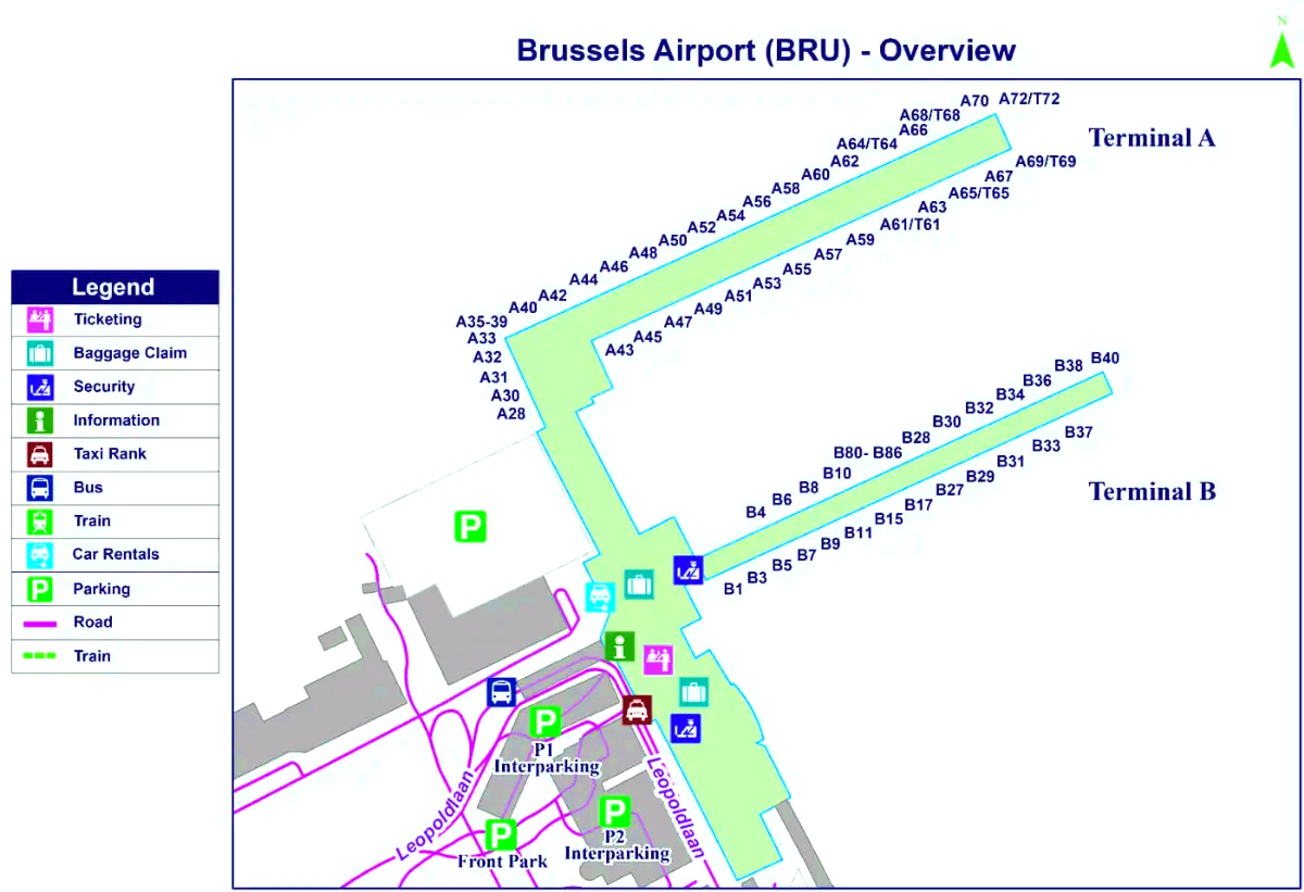 Lotnisko krajowe w Brukseli