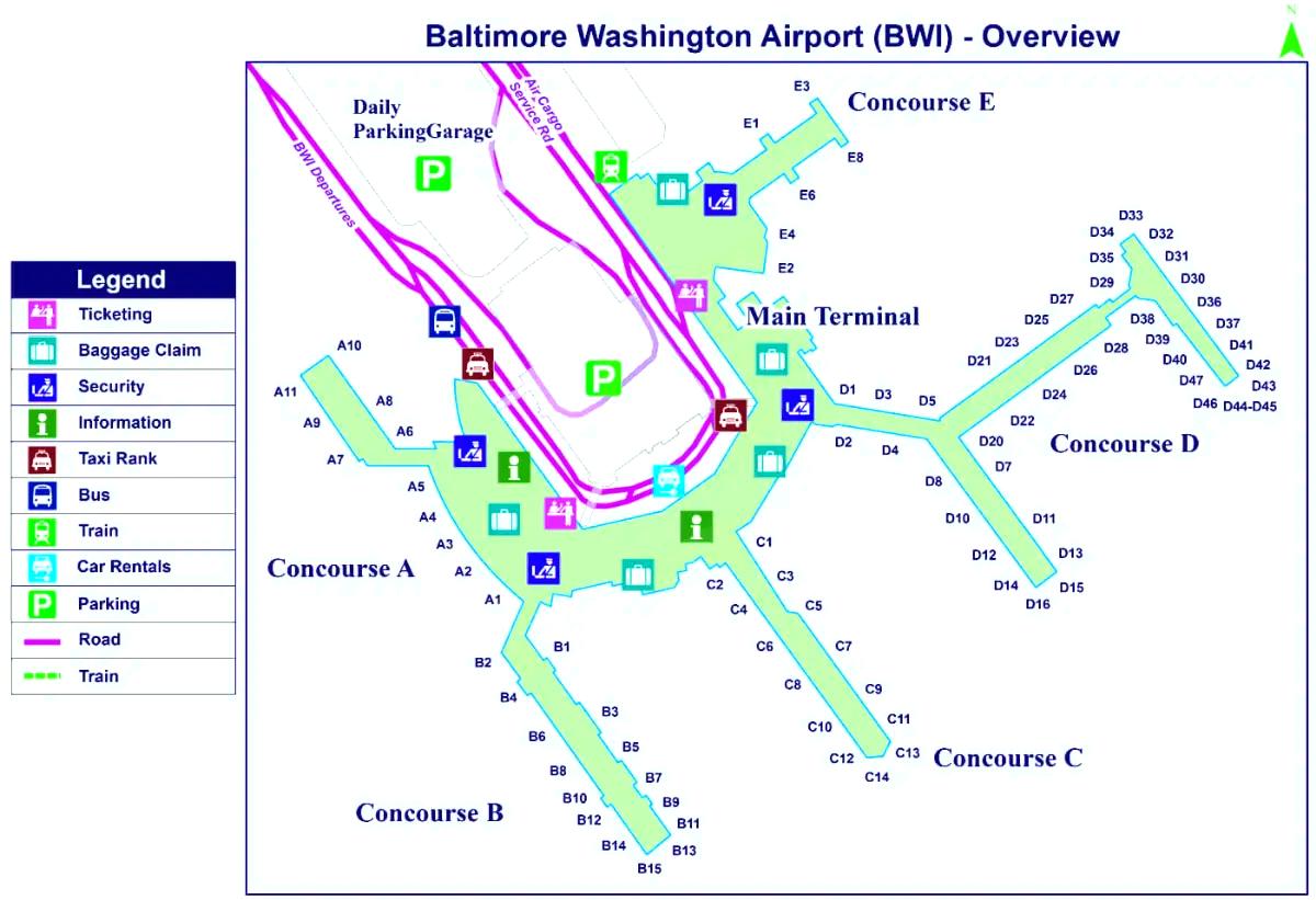 Międzynarodowy Port Lotniczy Thurgood Marshall w Baltimore/Waszyngtonie