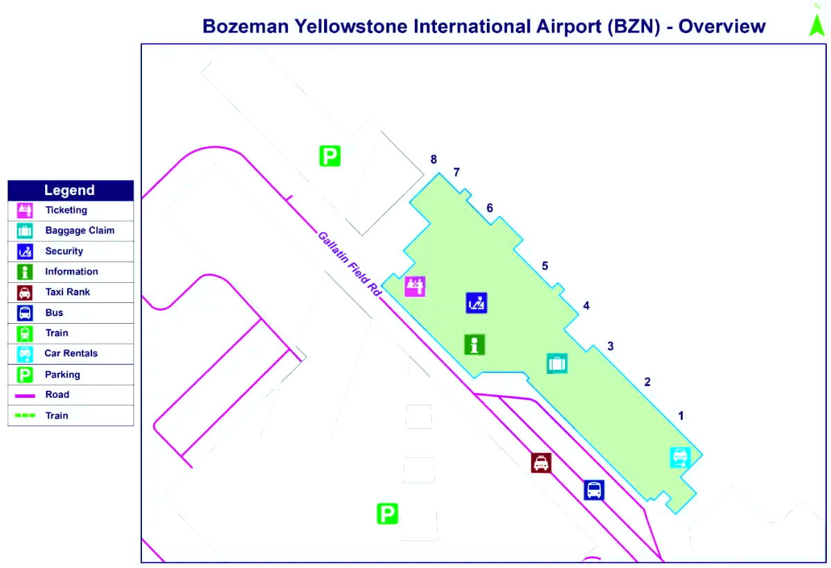 Międzynarodowy port lotniczy Bozeman Yellowstone