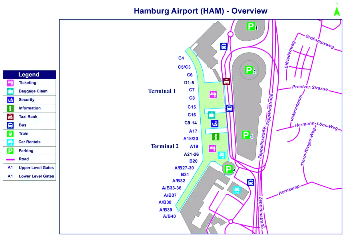 Lotnisko w Hamburgu