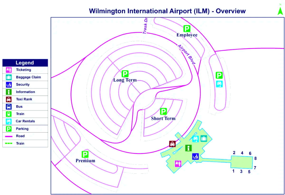 Międzynarodowe lotnisko w Wilmington