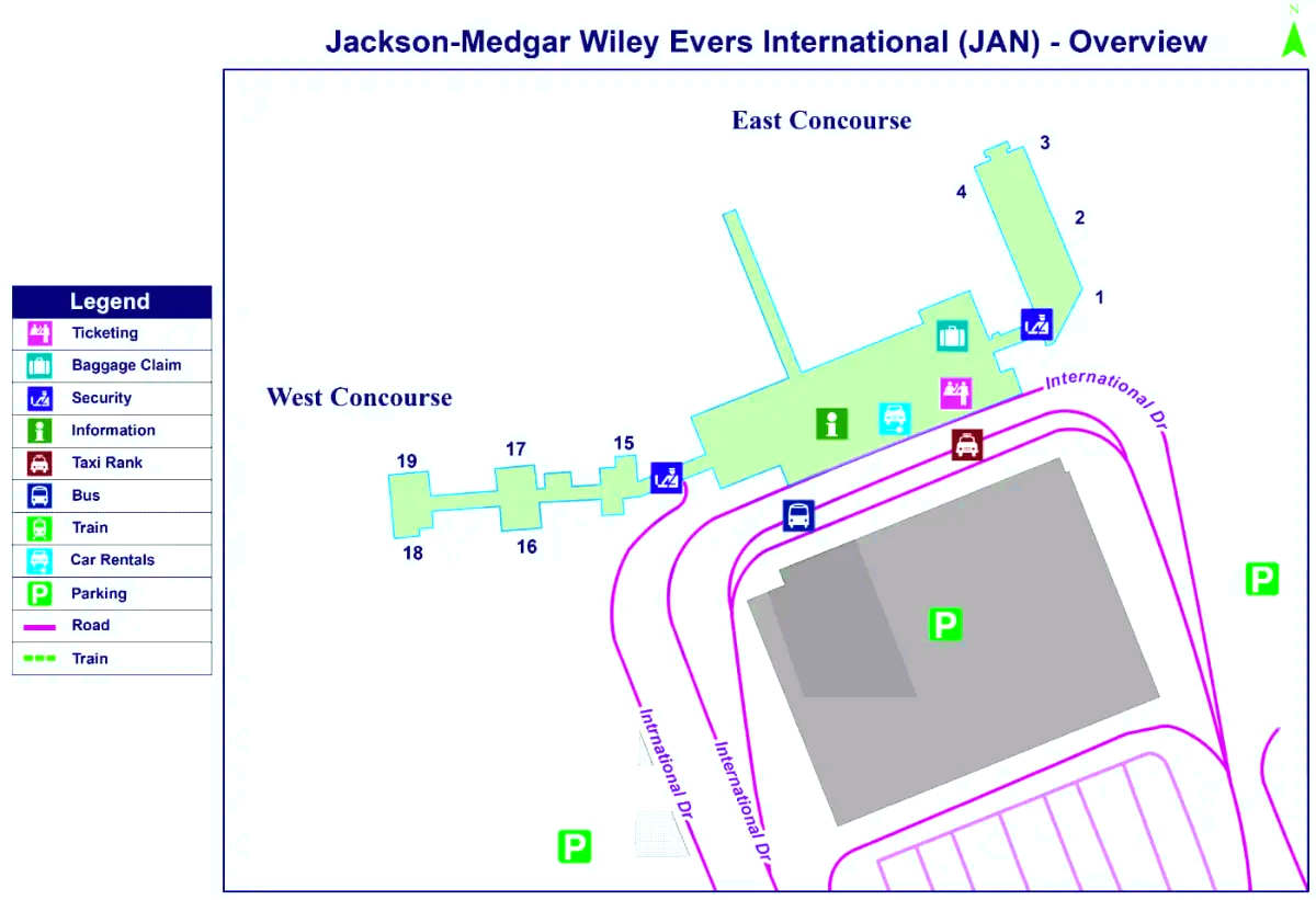 Międzynarodowy port lotniczy Jackson–Medgar Wiley Evers