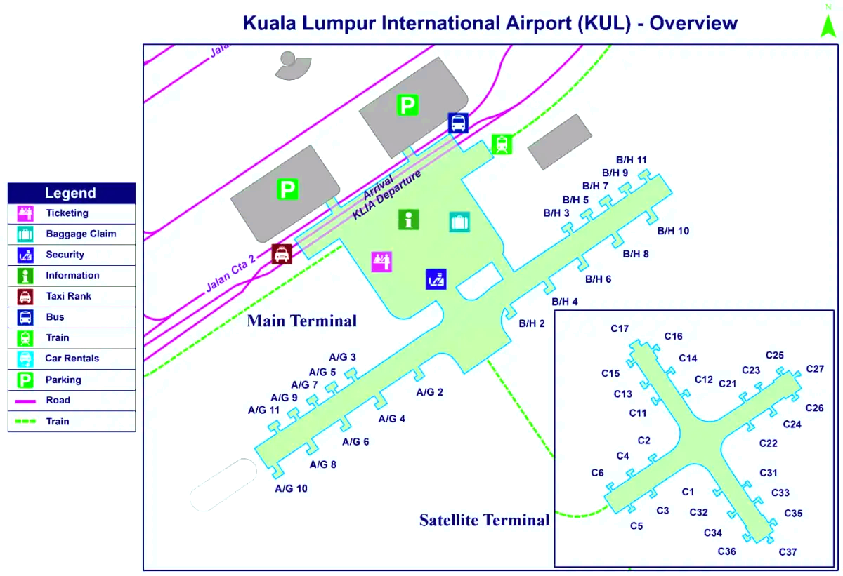 Międzynarodowe lotnisko w Kuala Lumpur