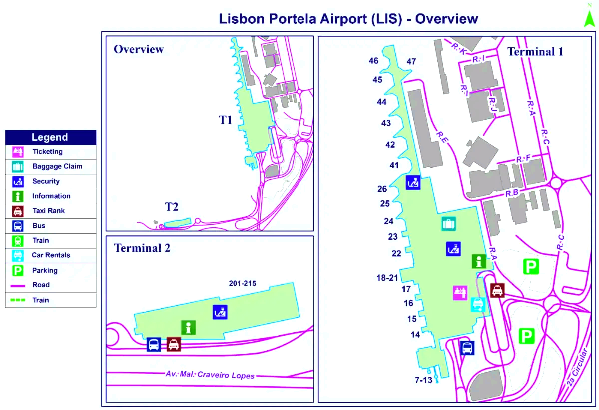 Lotnisko Portela w Lizbonie