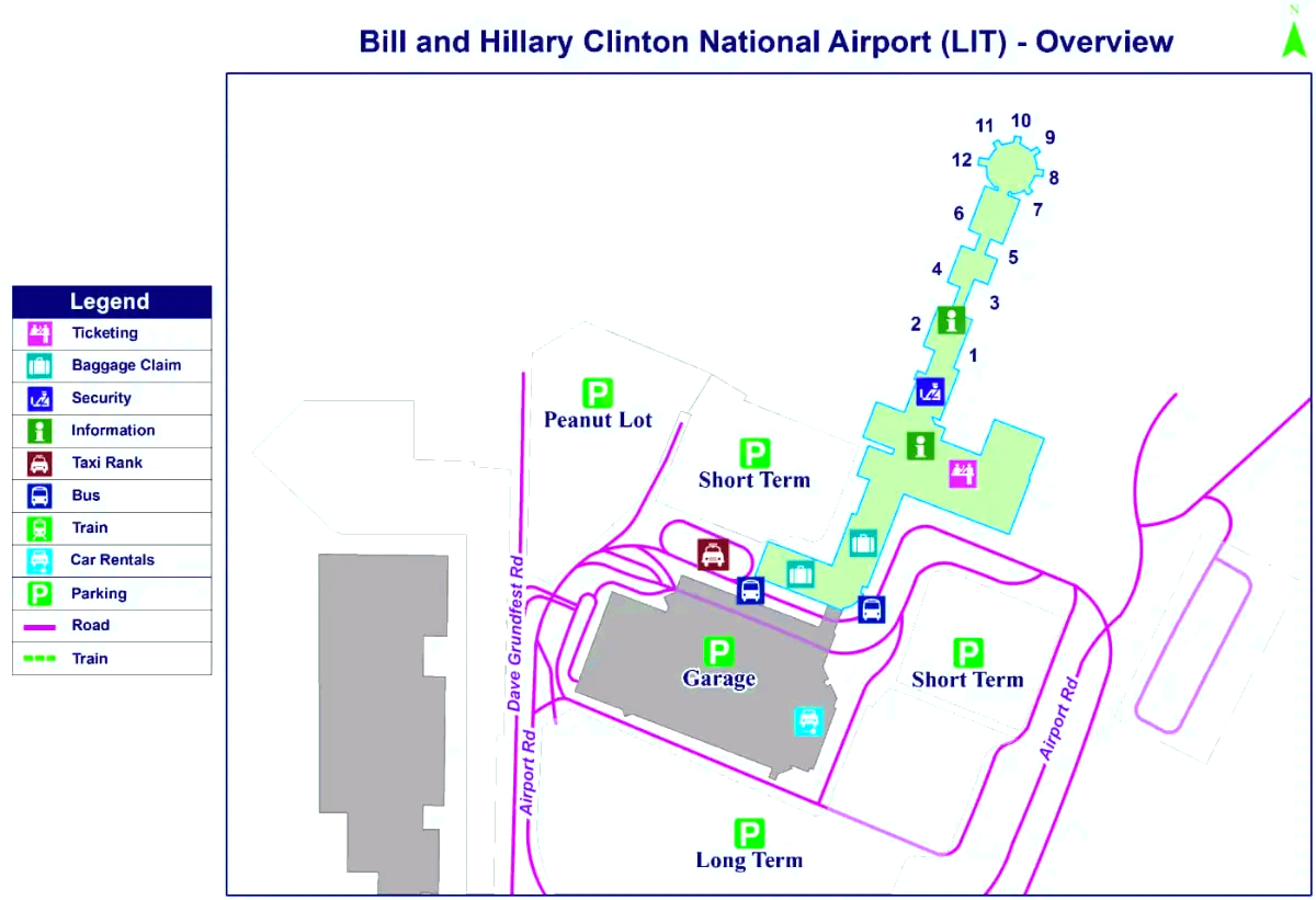 Krajowe lotnisko Clintona