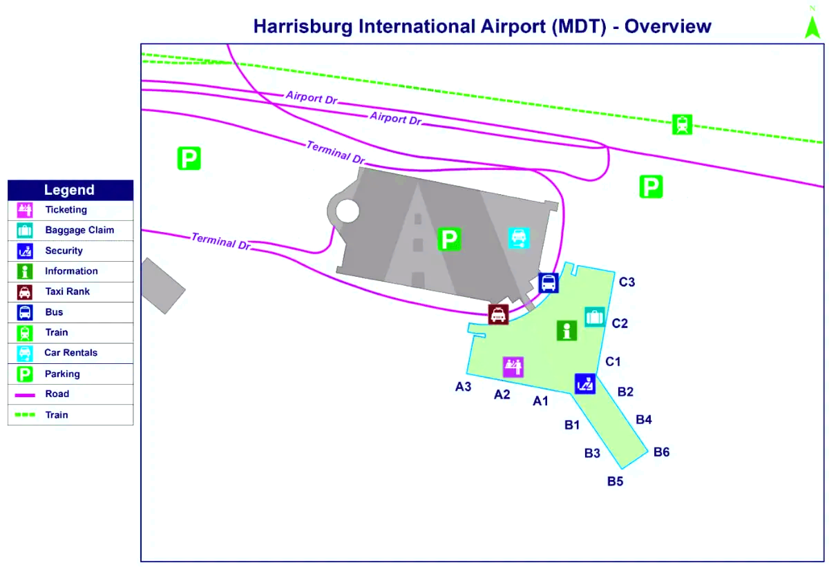 Międzynarodowe lotnisko w Harrisburgu