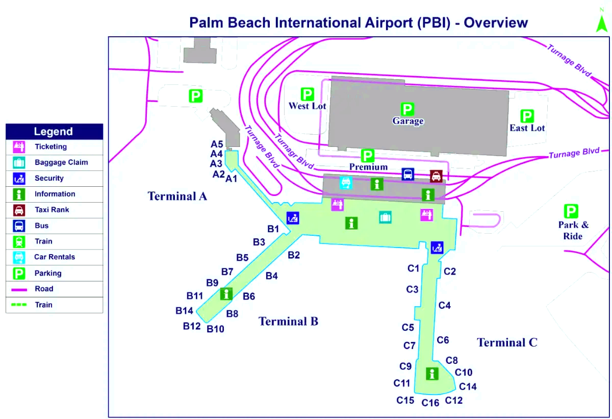 Międzynarodowe lotnisko w Palm Beach