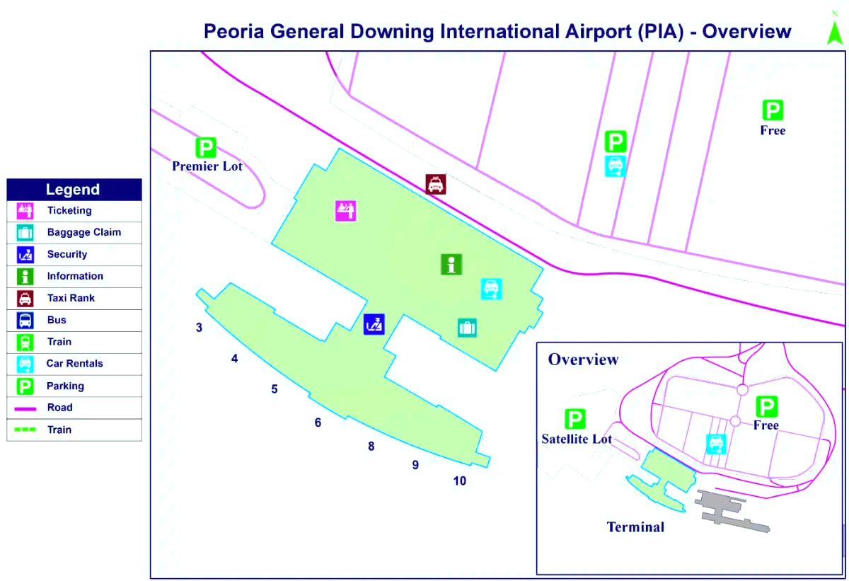 Międzynarodowy port lotniczy im. generała Wayne’a A. Downinga Peoria