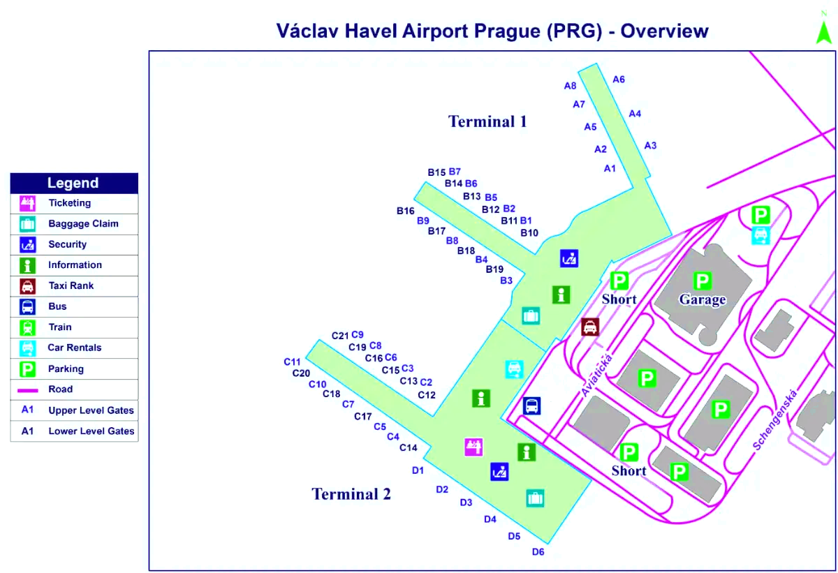 Lotnisko im. Václava Havla w Pradze