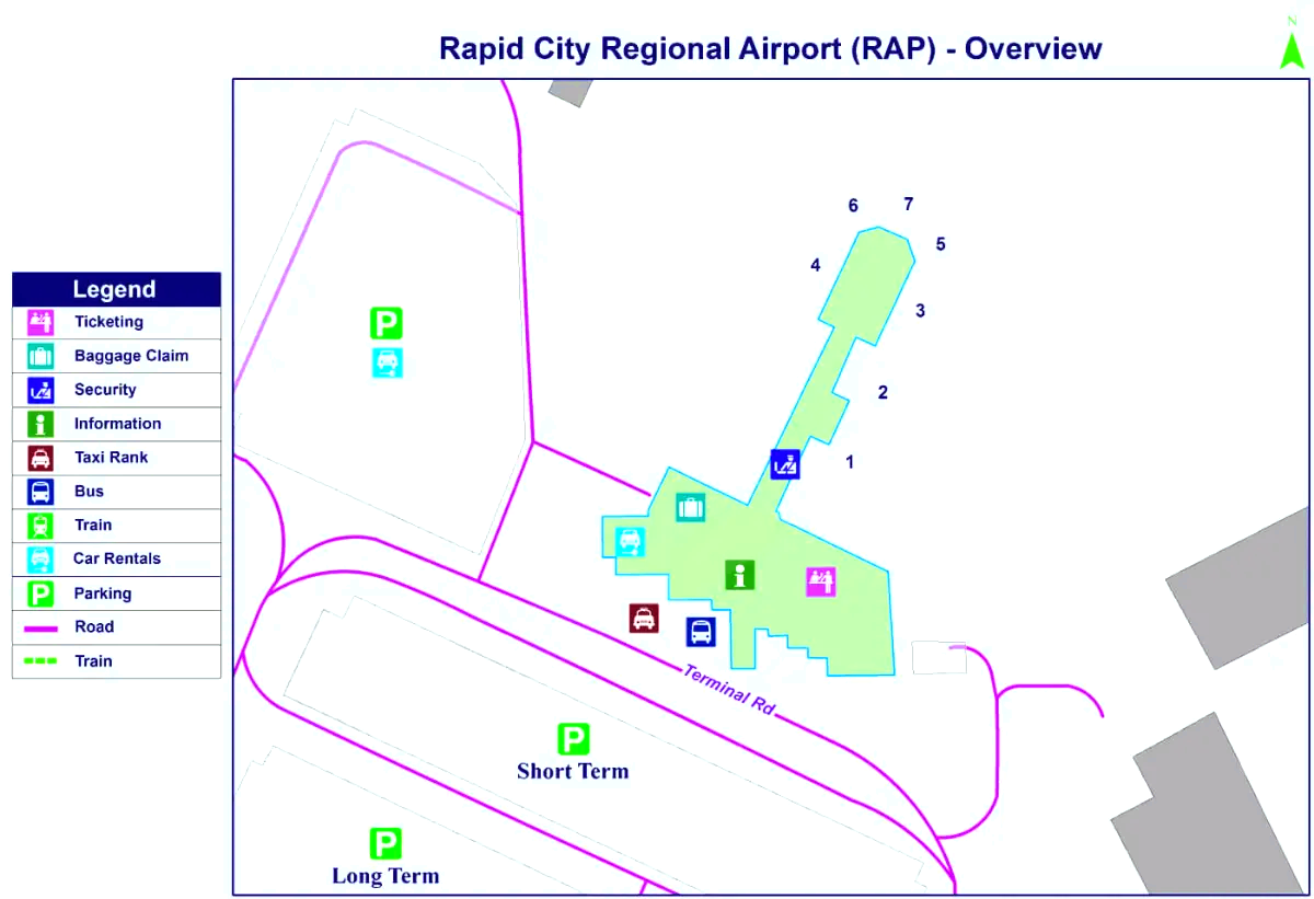 Regionalne lotnisko Rapid City