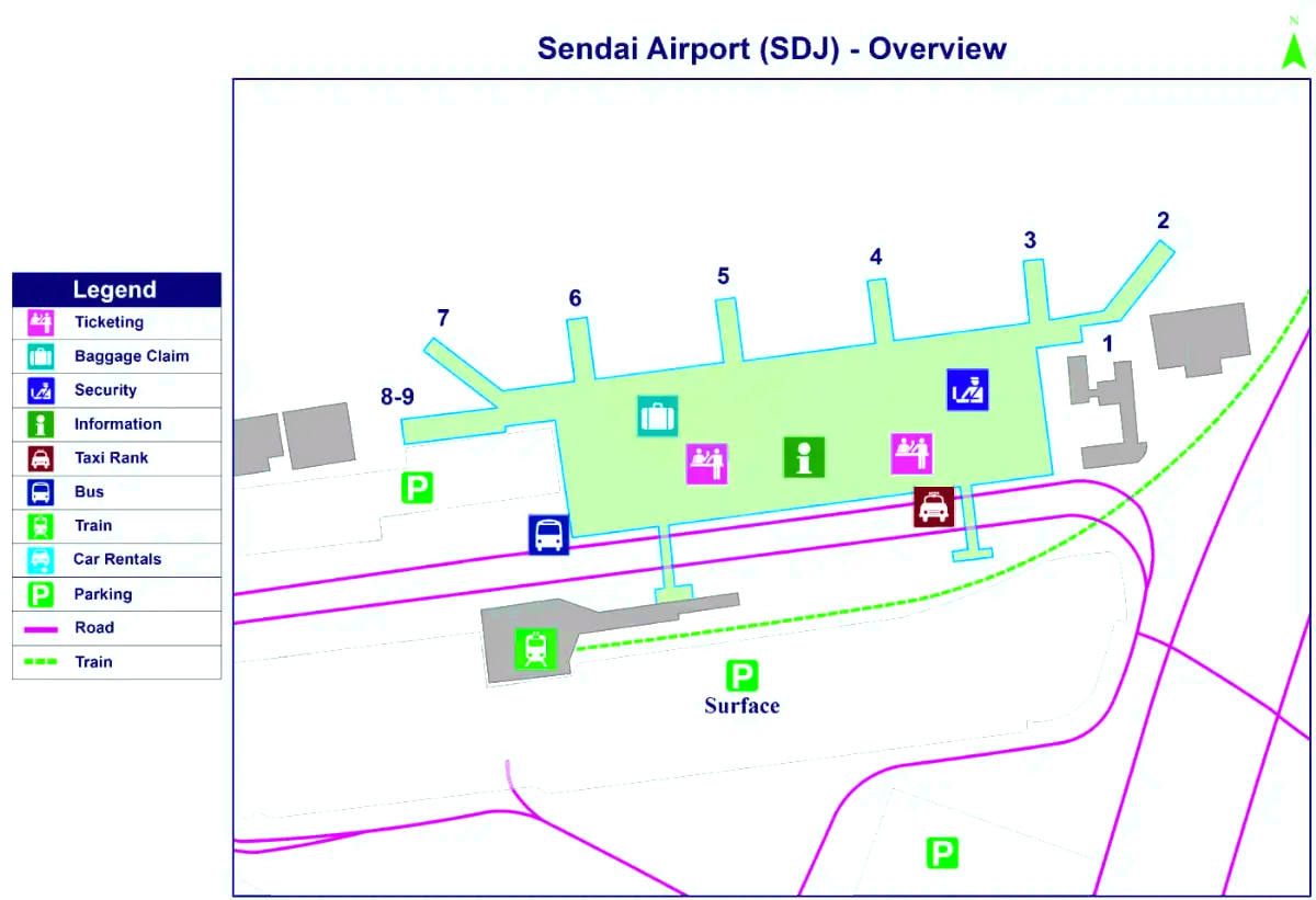 Lotnisko Sendai