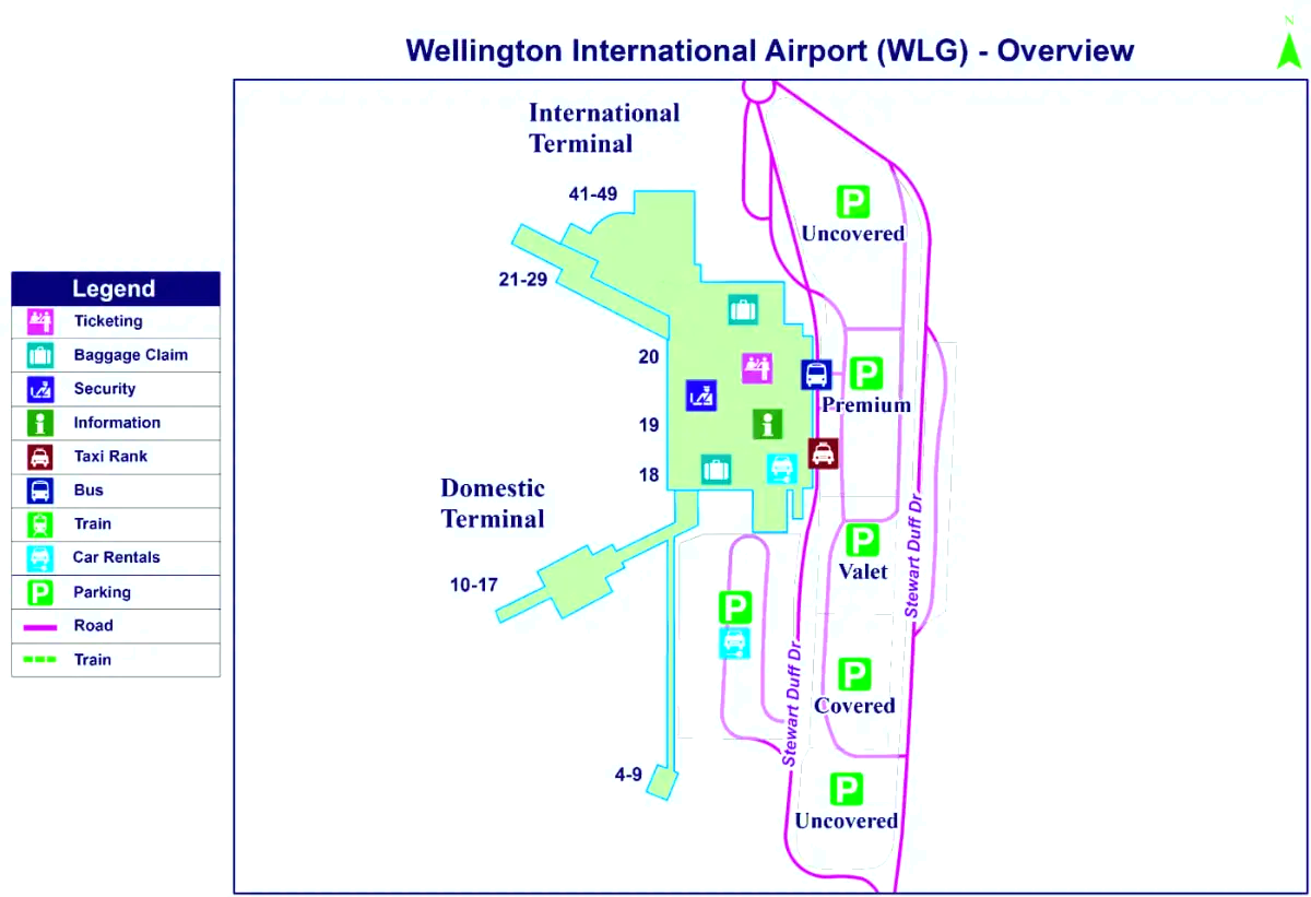 Międzynarodowe lotnisko w Wellingtonie